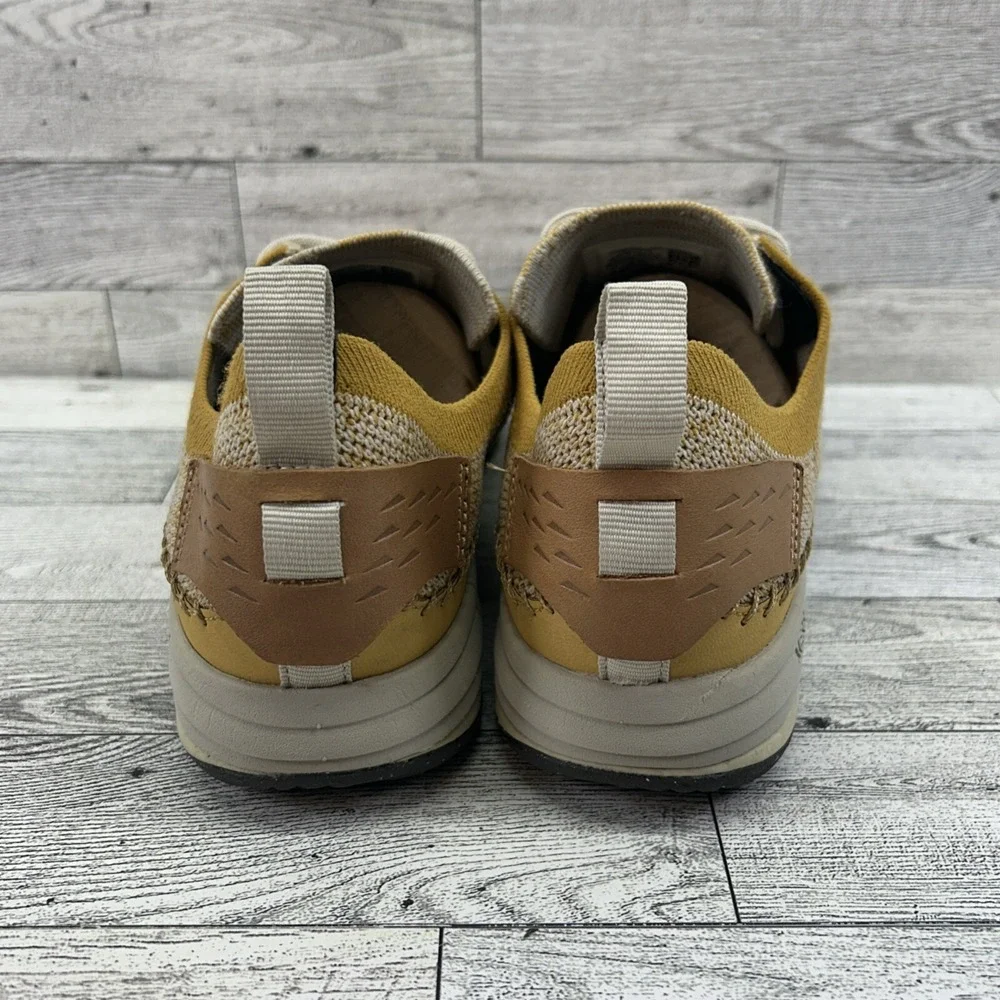 Merrell Gridway Canvas Lace Up Sneakers Gold Yellow Womens Size 7‎